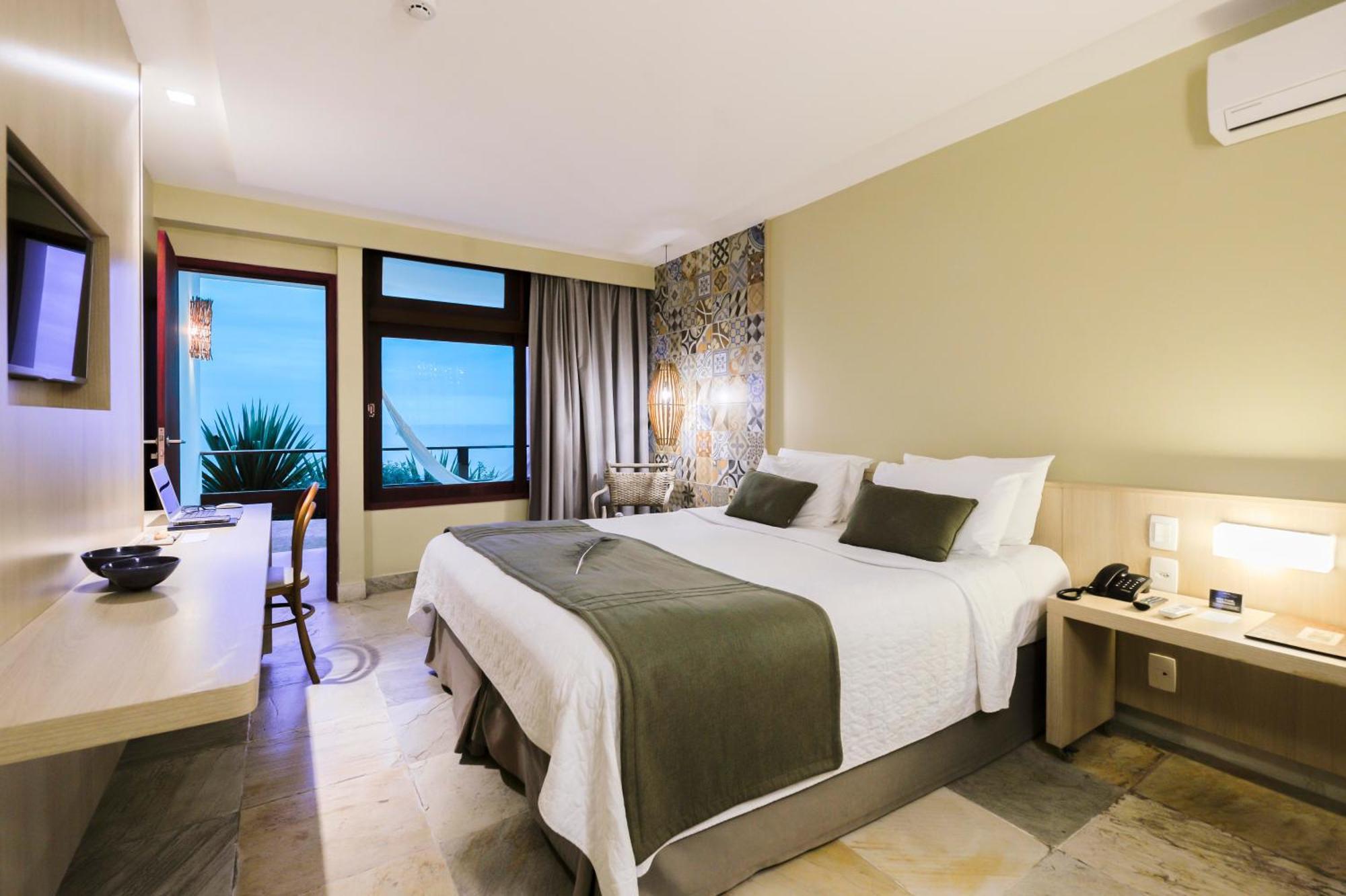 אנשייטה Hotel Pontal De Ubu מראה חיצוני תמונה
